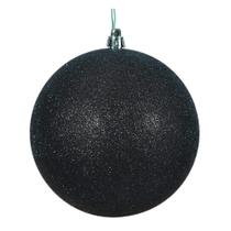 Enfeite pendurado Vickerman Black Ball 23 cm Enfeite pendurado Vickerman Black Ball 23 cm