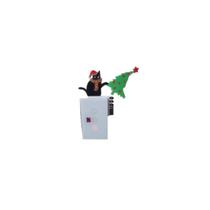 Enfeite Personalizado Decoração Natal Gato Noel Porta Tomada