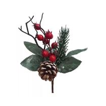 Enfeite Picks Natalino C/ Pinha Enfeite Picks Natalino C/ Pinha