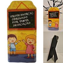 Enfeite Placa Agradecimento Professores Porcelana Presente Enfeite Placa Agradecimento Professores Porcelana Presente