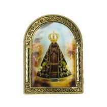Enfeite Placa Nossa Senhora Aparecida 9x6.5cm