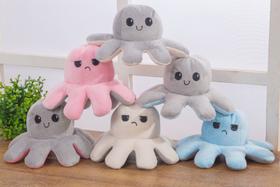 Enfeite Polvo Tik Tok de Pelúcia Reversível Humor 20 peças Enfeite Polvo Tik Tok de Pelúcia Reversível Humor 20 peças