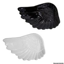 Enfeite Porta Jóias Asas Porcelana 15 cm x 10 cm - Fmsp Enfeite Porta Jóias Asas Porcelana 15 cm x 10 cm - Fmsp