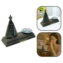 Enfeite Porta Vela Imagem Nossa Senhora Aparecida