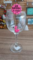 Enfeite pra drink FLAMINGO