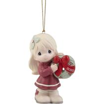 Enfeite: Precious Moments May Your Christmas Wishes 2022 Girl Enfeite: Precious Moments May Your Christmas Wishes 2022 Girl