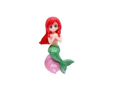 Enfeite Sereia Flutuante Ruiva Skrw Vermelho