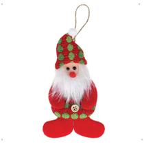 Enfeite Soft Papai noel para arvore de natal 17cm