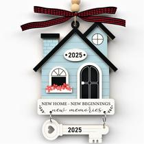 Enfeite Sulevalt New Home 2025 Presente de boas-vindas de Natal Enfeite Sulevalt New Home 2025 Presente de boas-vindas de Natal
