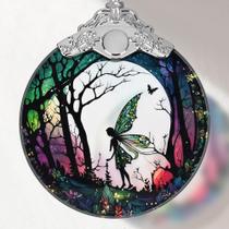 Enfeite suspenso de Natal Touber Forest Fairy 7,5x9 cm