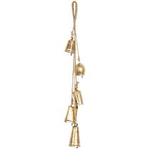 Enfeite Suspenso Deco 79 Conjunto de Sinos Dourados 74 cm 0,5 kg Enfeite Suspenso Deco 79 Conjunto de Sinos Dourados 74 cm 0,5 kg