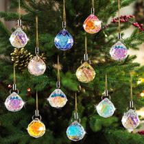 Enfeite Suspenso GuassLee 2 cm Cristal Iridescente