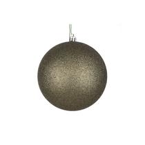 Enfeite suspenso Vickerman, 15 cm, calcário, glitter, pacote com 4 Enfeite suspenso Vickerman, 15 cm, calcário, glitter, pacote com 4
