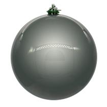 Enfeite suspenso Vickerman 25 cm Pewter Pearl UV Ball
