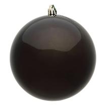 Enfeite suspenso Vickerman 30 cm Gunmetal Shiny Ball