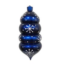 Enfeite suspenso Vickerman 54,6 cm Blue Candy Snowflake Enfeite suspenso Vickerman 54,6 cm Blue Candy Snowflake