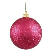 Enfeite suspenso Vickerman N592519DQ Bola de lantejoulas 25 cm de vinho Enfeite suspenso Vickerman N592519DQ Bola de lantejoulas 25 cm de vinho