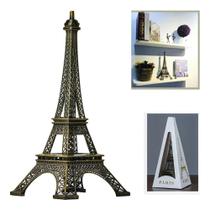 Enfeite Torre Eiffel Estatua Paris Metal Decoracao Miniatura - Gimp