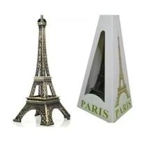 Enfeite Torre Eiffel Paris 13 Cm Metal Decoração - Gift Home