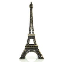 Enfeite Torre Eiffel Paris 25cm Metal Decoração Presente - Daterra