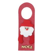 Enfeite Trinco Porta Tecido Natal Natalino Papai Noel 22Cm - Gici Christmas