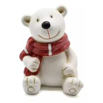 Enfeite Urso De Ceramica 12,3x11x9cm Na Caixa Enfeite Urso De Ceramica 12,3x11x9cm Na Caixa