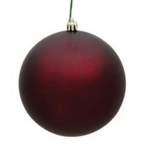 Enfeite Vickerman 15 cm Bordô Fosco Kit com 4 Enfeite Vickerman 15 cm Bordô Fosco Kit com 4