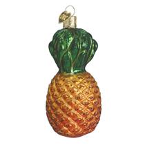 Enfeites de árvore de Natal do Velho Mundo Frutas de Natal Abacaxi Enfeites de árvore de Natal do Velho Mundo Frutas de Natal Abacaxi