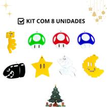 Enfeites De Arvore De Natal Mario Bros