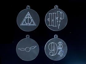 Enfeites de Natal Arvore Harry Potter Árvore Geek Tematica - Super 3D