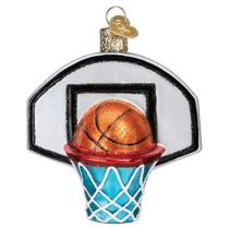 Enfeites de Natal, cesta de basquete do Velho Mundo, vidro soprado Enfeites de Natal, cesta de basquete do Velho Mundo, vidro soprado