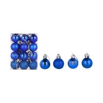 Enfeites De Natal De 30mm, 24 Peças, Ornamentos Para Festa De Natal, Decoração Para Casa