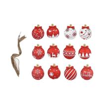 Enfeites De Natal De Madeira 2025: Decorações Penduradas, Bolas De Natal, Artesanato DIY Para Casa E