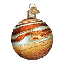 Enfeites de Natal do Velho Mundo Júpiter Vidro Soprado Enfeites para a árvore de Natal - Old World Christmas