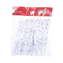 Enfeites De Natal Em Acrílico Transparente Em Formato De Gelo Para Decoração De Festas