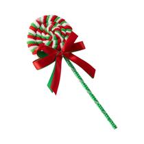 Enfeites De Natal Em Forma De Bastão De Doce De Hortelã Grande E Rústico, Decoração De Pirulito 2025