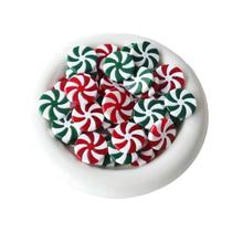 Enfeites De Natal Em Forma De Bastão De Doces Vermelho E Branco 10 30pcs Decorações De Natal