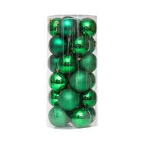 Enfeites De Natal Em Forma De Bola De 4CM Pendentes Para Árvore De Natal Decoração De Casa