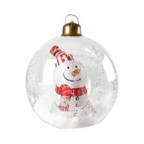 Enfeites De Natal Em Forma De Bola De 60CM Com Design De Boneco De Neve E Papai Noel Para Decoração Enfeites De Natal Em Forma De Bola De 60CM Com Design De Boneco De Neve E Papai Noel Para Decoração