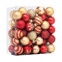 Enfeites De Natal Em PET De 4CM, 50PCS, Decorações Para Festas De Casamento E Feriados, Brilhantes Enfeites De Natal Em PET De 4CM, 50PCS, Decorações Para Festas De Casamento E Feriados, Brilhantes