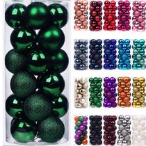Enfeites de Natal Emopeak Mini Christmas Balls 3 cm 24 unidades