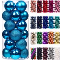 Enfeites de Natal Emopeak Mini Christmas Balls 3 cm 24 unidades