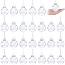 Enfeites de Natal Funtery Iridescente Plastic 6 cm (24 unidades)