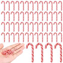 Enfeites de Natal Giegxin - 60 Peças de Argila Polimérica em Formato de Cana-de-Açúcar