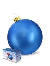 Enfeites de Natal infláveis COCOMOON Oversized 25cm Blue Enfeites de Natal infláveis COCOMOON Oversized 25cm Blue