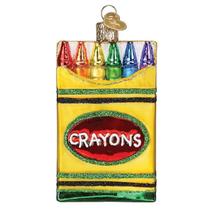 Enfeites de Natal Old World Box of Crayons 2020 Glass Enfeites de Natal Old World Box of Crayons 2020 Glass