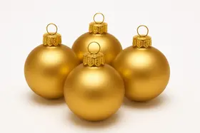 Enfeites de Natal para Árvore Kit 8 Bolas Decorativas Coloridas