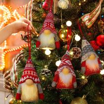 Enfeites de Natal para gnomos KMUYSL, pacote com 4 gnomos suecos de Papai Noel Enfeites de Natal para gnomos KMUYSL, pacote com 4 gnomos suecos de Papai Noel