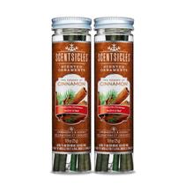 Enfeites de Natal perfumados, fragrâncias, duas pitadas de canela