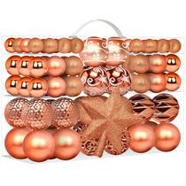 Enfeites de Natal Roomtip - Conjunto com 101 Peças à Prova de Estilhaçamento Enfeites de Natal Roomtip - Conjunto com 101 Peças à Prova de Estilhaçamento